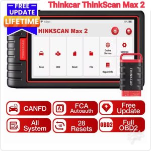 THINKCAR THINKSCAN OBD II MAX 2 SCANNER