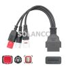 OBD2 ADAPTER CABLE PLUG for YAMAHA, HONDA, PIAGGIO, VESPA ETC MOTORCYCLE - Image 2