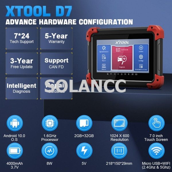 XTOOL D7 SCANNER