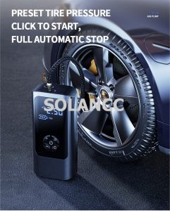 Rechargeable Wireless Tire Inflator Pump 4