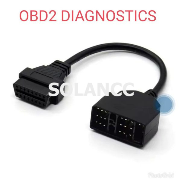 TOYOTA OBD2 DIAGNOSTICS CABLE 22 pin to 16 pin