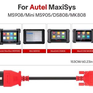 AUTEL OBDII CABLE CONNECTOR MAXISYS