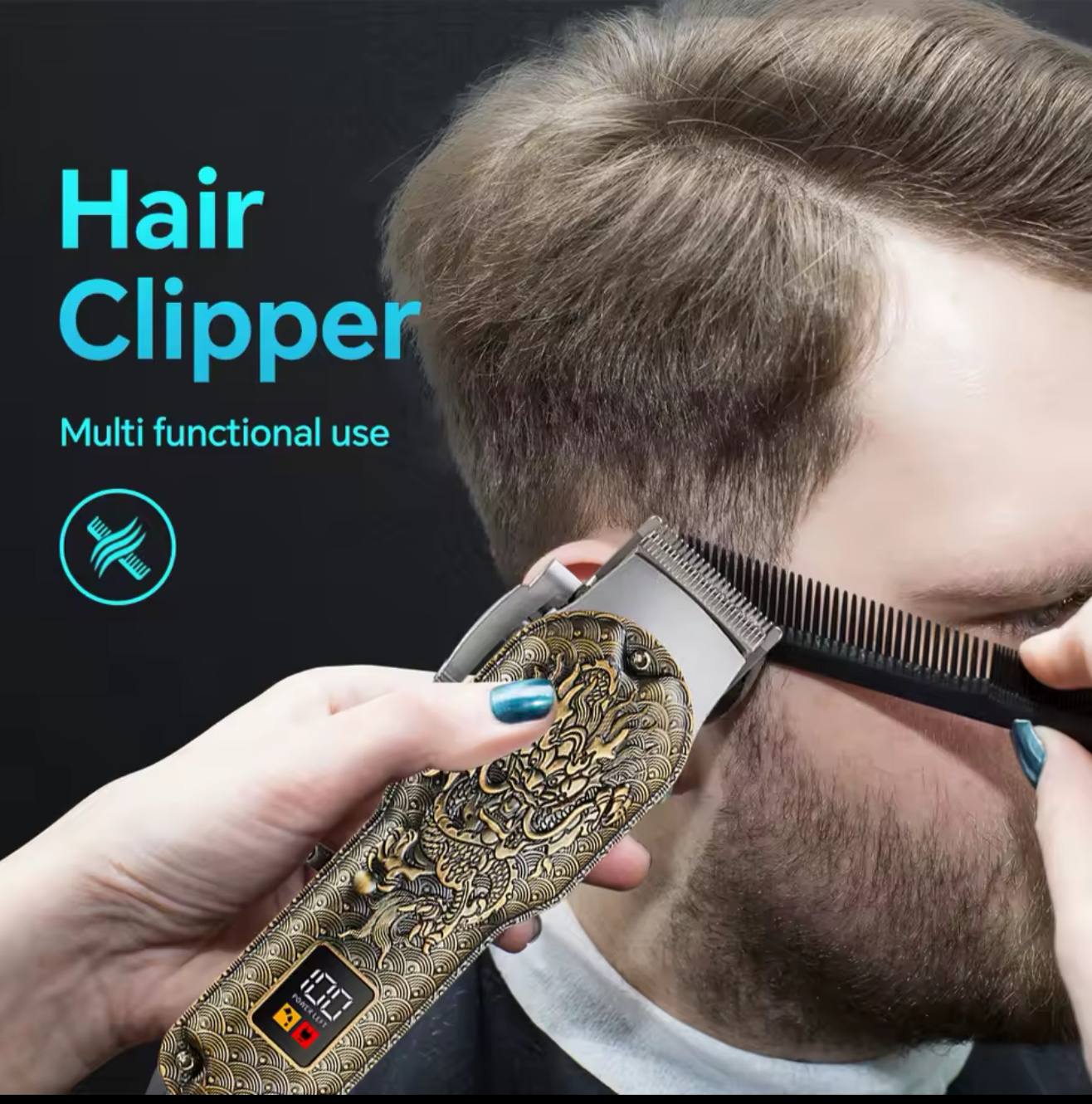 RECHARGEABLE HAIR CLIPPER