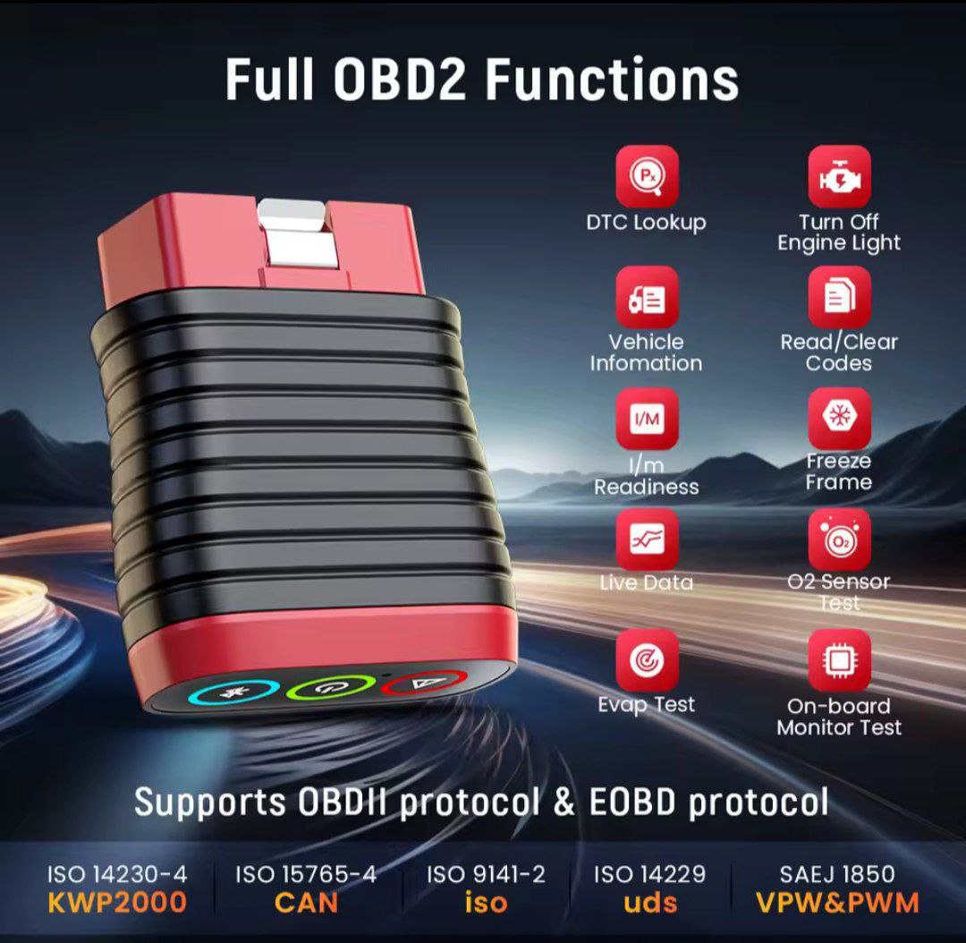 THINKCAR BD6 OBD2 BLUETOOTH DIAGNOSTICS SCANNER - Image 3